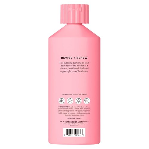 Billie Body Wash - Reviving & Renewing Formula | 18 fl oz Cotton Cloud Scent, Vegan & Cruelty-Free
