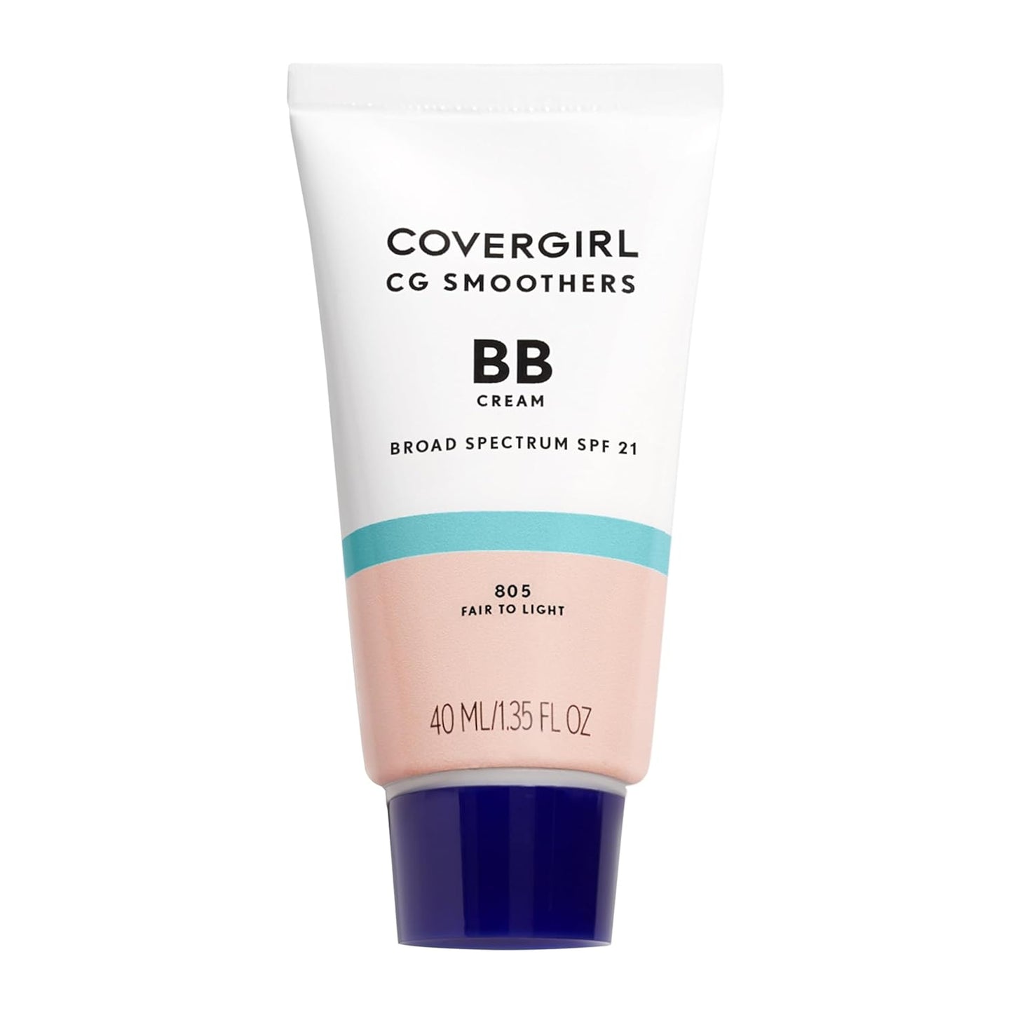 COVERGIRL Smoothers Lightweight BB Cream, 1 Tube (1.35 Ounce), Light to Medium 810 Skin Tones, Hydrating BB Cream with SPF 21 Sun Protection (Packaging May Vary) (Pack of 2)
