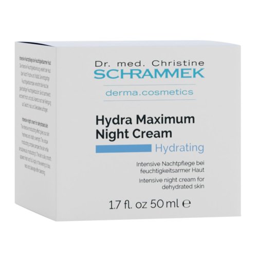 Dr. Schrammek Hydra Maximum Night Cream - Intensive Hydration for Dehydrated Skin - 1.7 fl oz