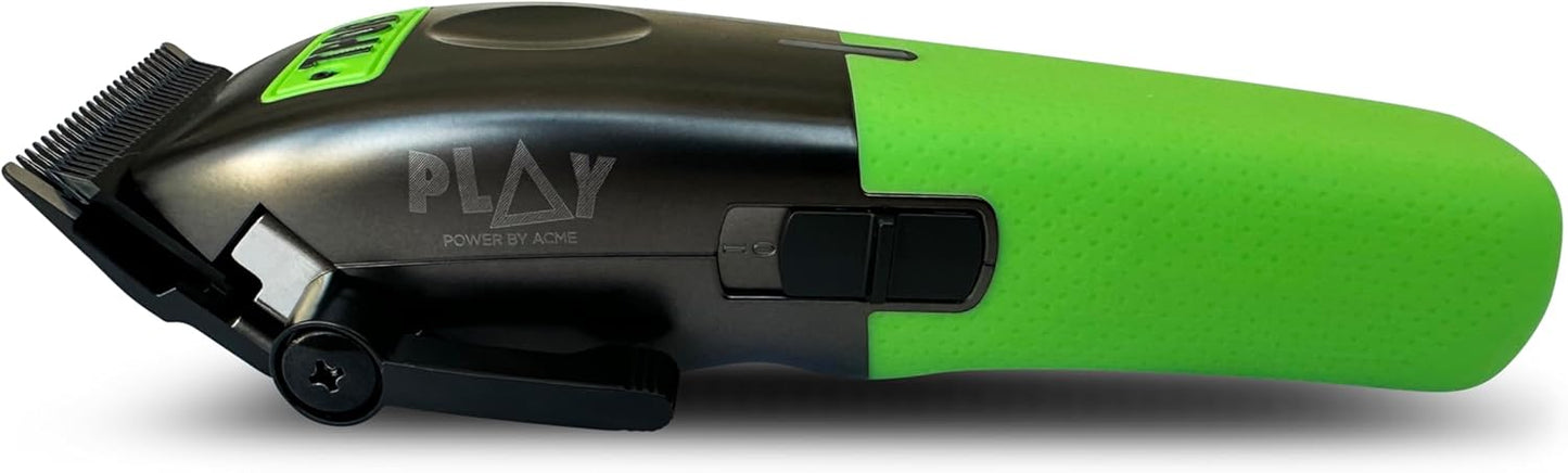TPOB Barber Hair Clippers for Men - 7500 RPM Performance with Rubber Grips | Black/Green/Pink