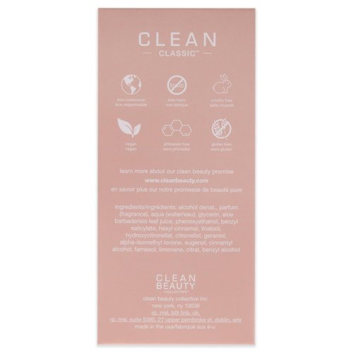 CLEAN CLASSIC Blossom Fragrance - Fresh Floral Scent in 60mL Bottle