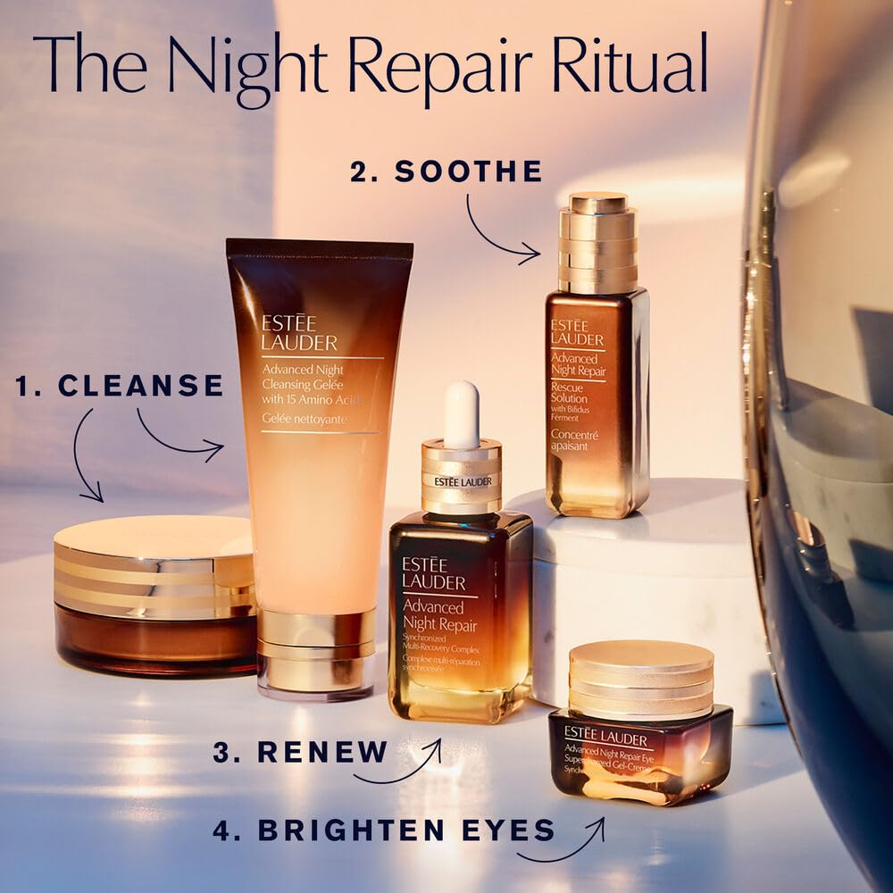 Estée Lauder Advanced Night Repair Eye Supercharged Gel-Cream Synchronized Multi-Recovery | Eye Cream for Dark Circles, Travel Size, 0.17 Fl Oz