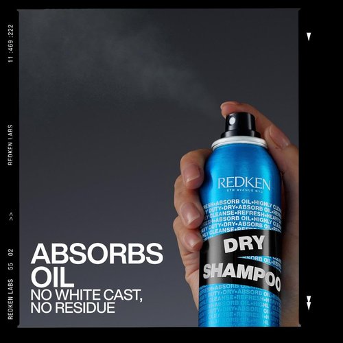 Redken Deep Clean Dry Shampoo - Refreshes All Hair Types, Absorbs Oil Without Buildup | Dark or Light Hair