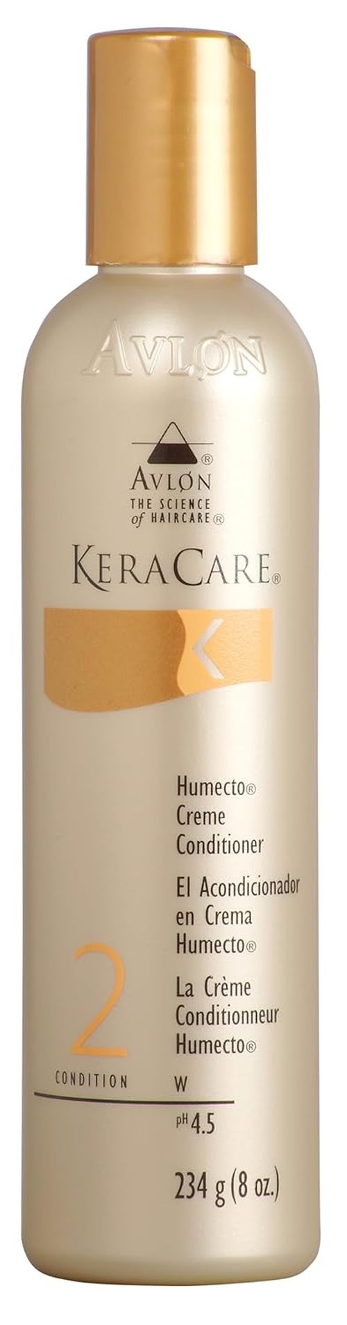 KeraCare Humecto Cream Conditioner - Deep Hydrating Moisturizer for Soft, Manageable Hair | 8 oz