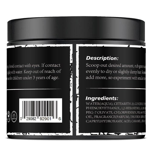Crownnaturally CNNY Hair Pomade 4oz | Strong Hold & Medium Shine | Professional Styling Wax for All Hair Types