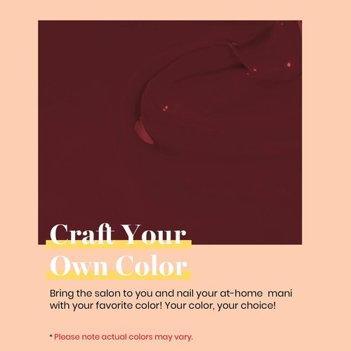 Beetles Burgundy Red Gel Polish – Blanchett Maroon Gel Nail Polish, 15ml Dark Plum Red Color UV Lamp Soak Off Manicure DIY at Home Nails Gifts for Women