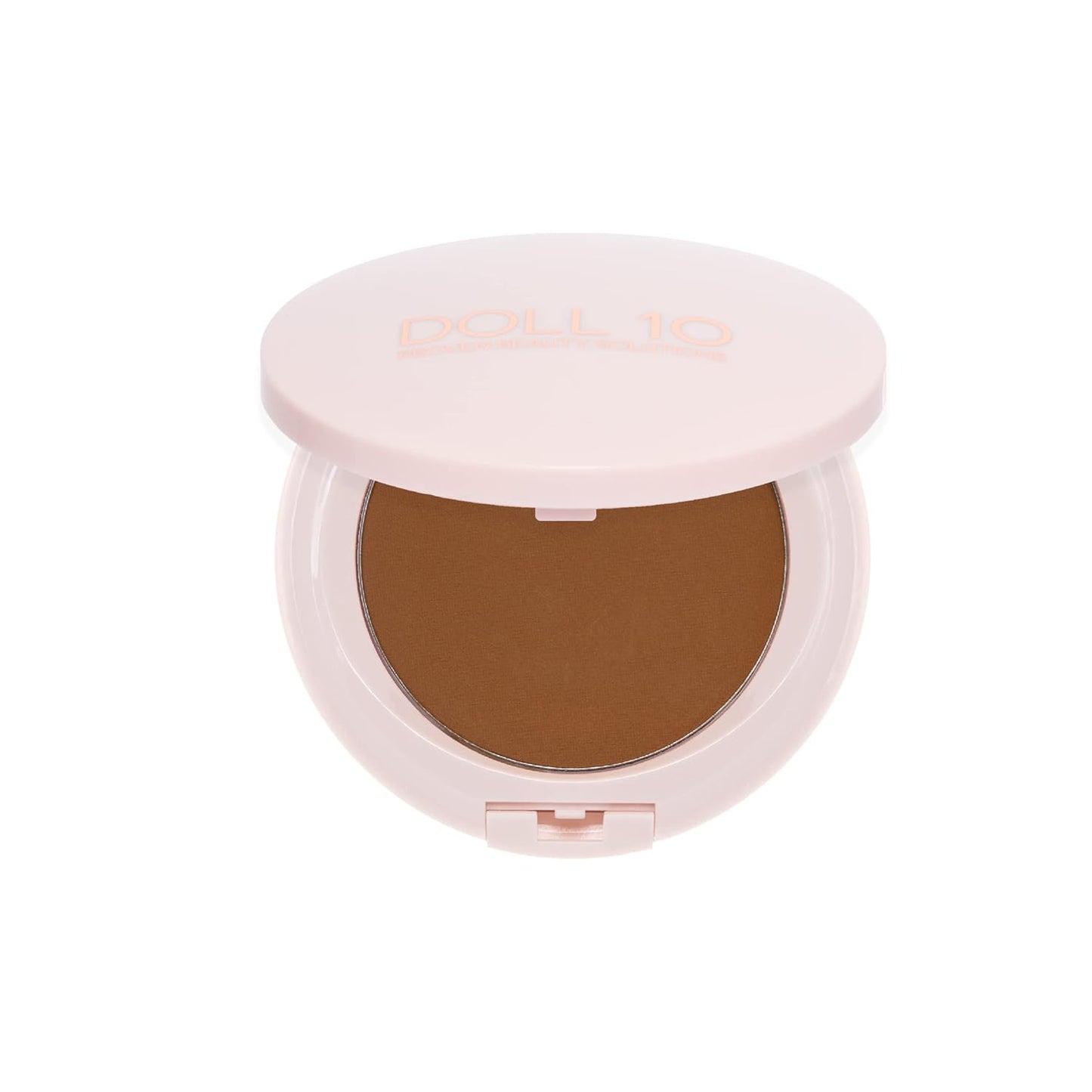 Doll 10 T.C.E. Super Coverage Serum Powder Foundation - Hydrating, Lightweight, Full Coverage Makeup (Deep)