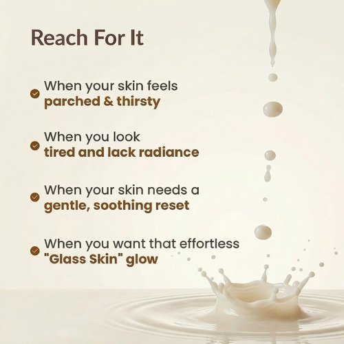 Regine Switzerland Collagen Rice 75 Glow Face Mask - Hydrating Overnight Sheet Mask with Ceramide & Niacinamide, 4 Packs