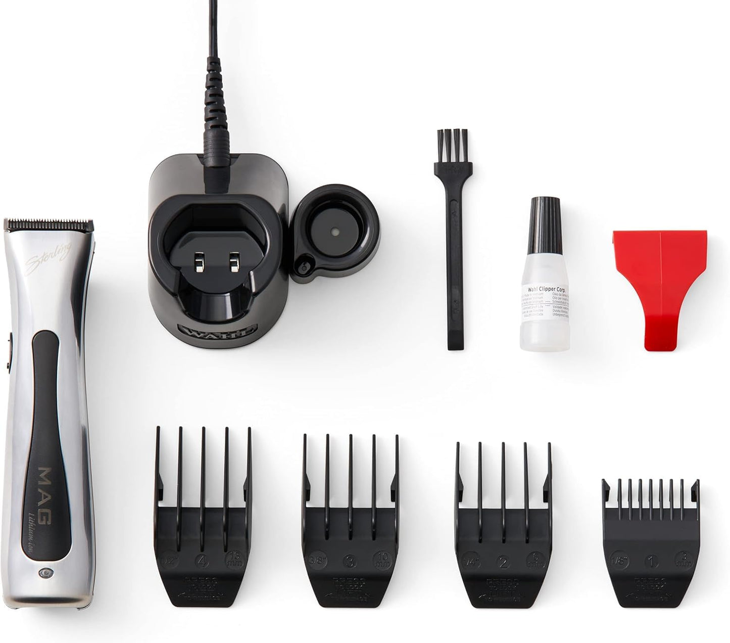 Wahl Professional Sterling Mag Cordless Trimmer - Lithium Ion, Quick-Detach Blade, 120 Min Run Time