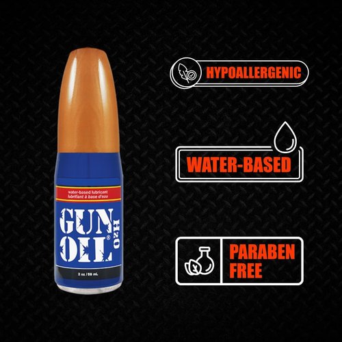 Gun Oil Water-Based Lubricant - 32 Ounce Premium Personal Lube, Long-Lasting & Toy Safe