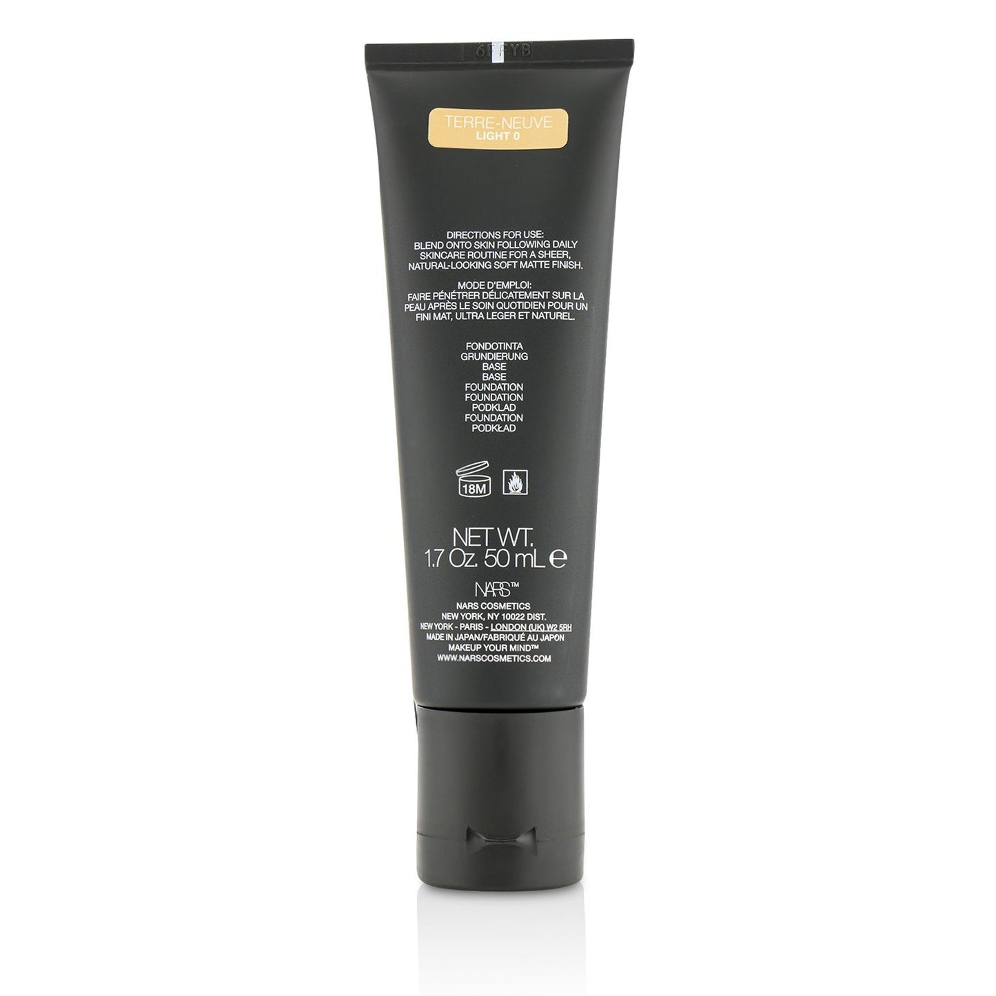 NARS Velvet Matte Skin Tint SPF30 TERRE-NEUVE 1.7oz