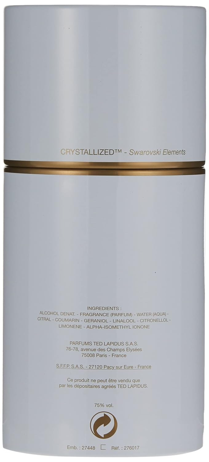 Ted Lapidus White Soul Eau de Parfum Spray for Women - 3.33 Ounce Fragrance