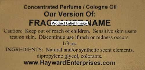 HYWD Enterprises Perfume Oil - Cinnabar Inspired Fragrance for Women | Eau de Parfum, 1/3 oz (10ml) Glass Roll-On