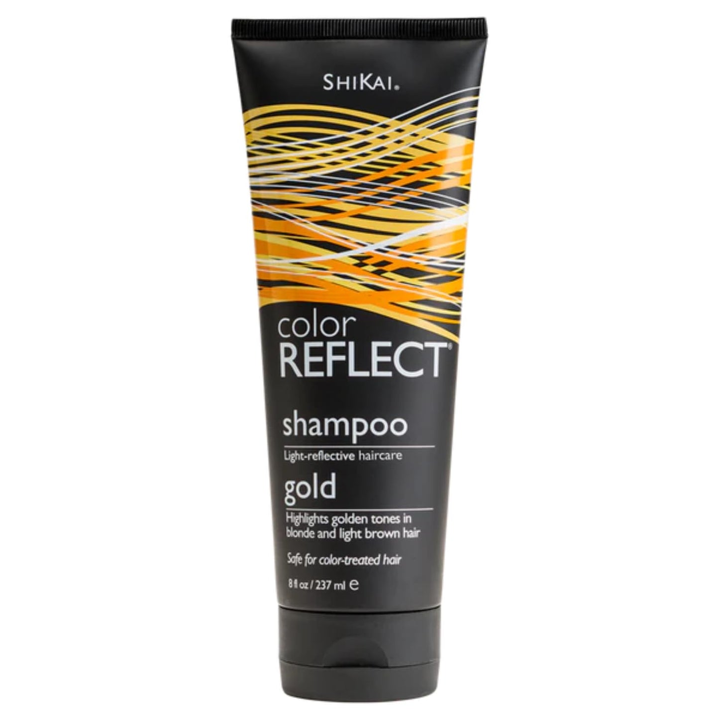ShiKai Color Reflect Gold Shampoo - Hydrating & Brightening Cleanser for Blonde & Light Brown Hair | 8 oz