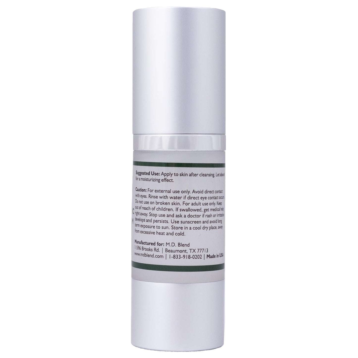 M.D. Blend Hyaluronic Acid Serum | Face Moisturizing Skincare Serum for Smooth Youthful Complexion | Professional Strength Hyaluronic With Retinol Alternative - 30ml Airless Pump