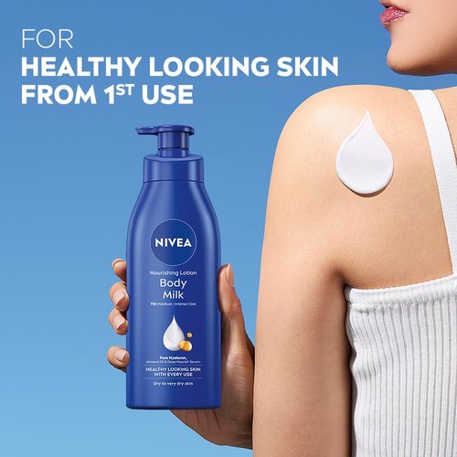 Nivea Nourishing Body Milk Lotion - Rich Moisture for Very Dry Skin | 400ml