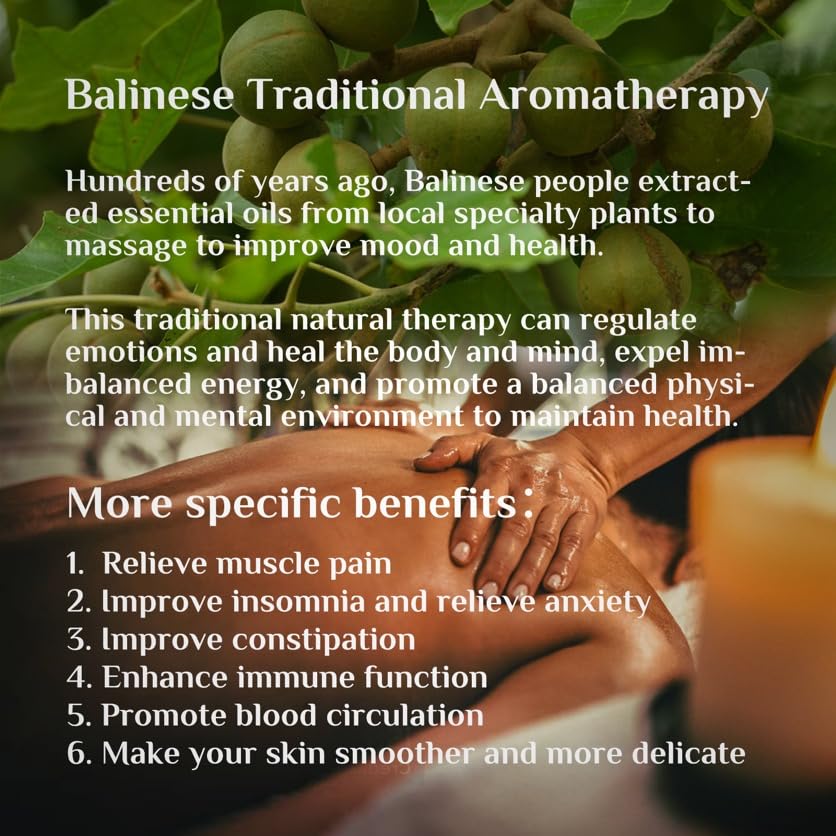 Bali Aga Kemiri Oil - Strengthening and Nourishing Hair Treatment, Split End Care, Plant-Based Comfort for Scalp, 2 Bottles