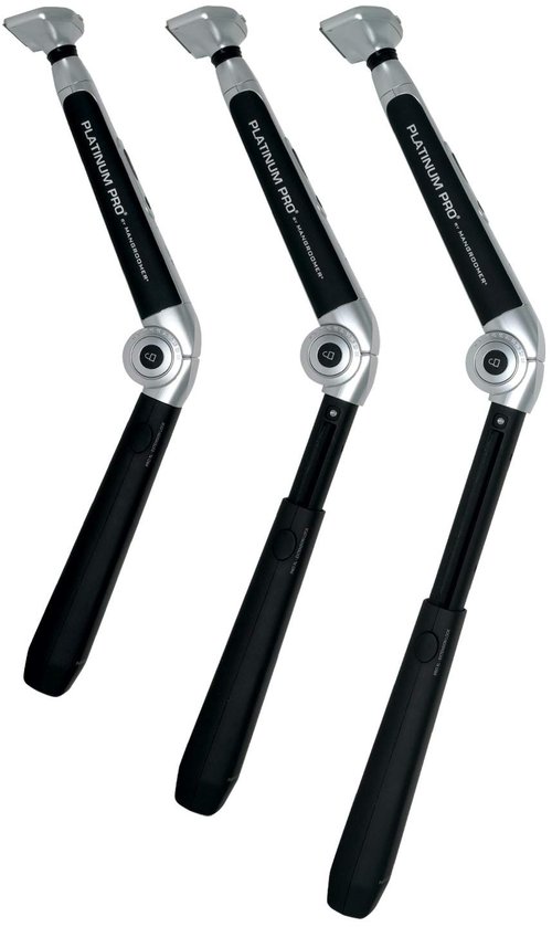 MANGROOMER Platinum Pro Back Shaver - 3 Flex Heads, Power Hinge & Extreme Reach Handle | 4-Piece Set
