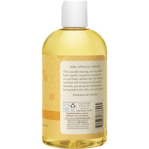 Burt's Bees Baby Bee Bubble Bath - Gentle, Natural Formula for Soft Skin | 12 Fl Oz