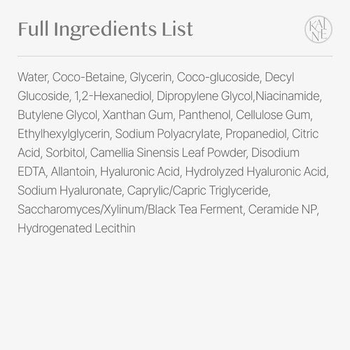 KAINE Kombu Hydrating Daily Cleanser - Gentle Deep Pore Cleanser for Dry & Sensitive Skin, 5.46 fl oz/155g