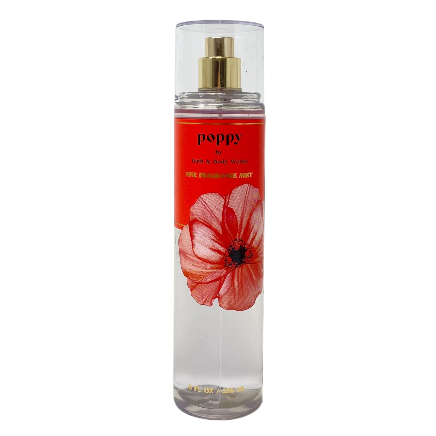 Bath & Body Works Poppy 2 Piece Gift Set - Fragrance Mist and Body Cream - Full Size
