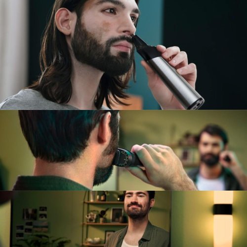 Philips Multigroom 7000 Series - 21-Piece Beard Trimmer & Grooming Kit for Men | Precision Trimming Comb, Water Resistant