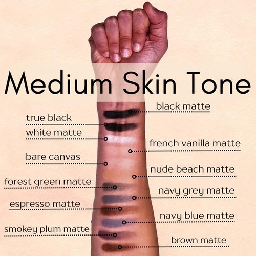 Pure Ziva Naked French Vanilla Vegan Eyeshadow - Off White Matte Finish, Talc & Paraben Free