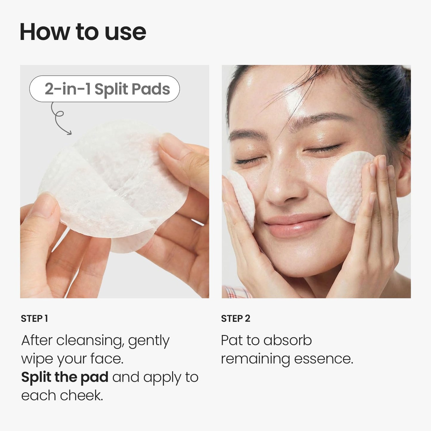 SKINFOOD Carrot Toner Pads, Instant Cooling & Redness Relief, After Sun Care for Heat-Stressed Skin, Quick Calming Hydrating Cotton Facial Pads, Korean Skincare (60CT)