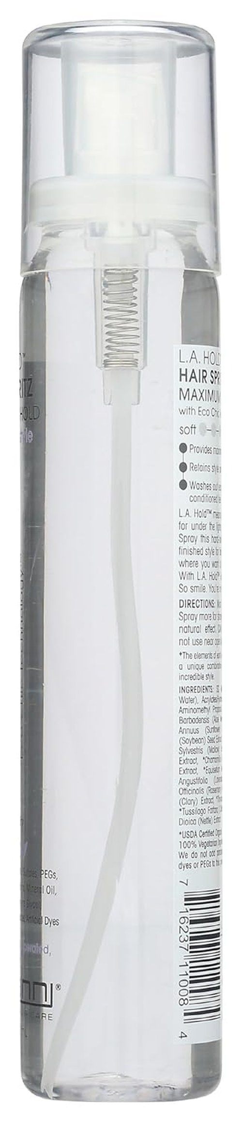 GIOVANNI L.A. Hold Hair Spritz - Maximum Hold Styling Spray, Lightweight & Sulfate-Free | 5 oz