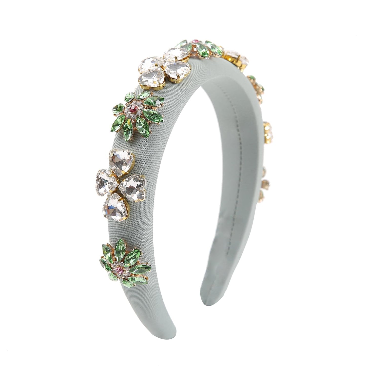 QIANXUAN rhinestones headband for women (Rhinestones Headband-23)