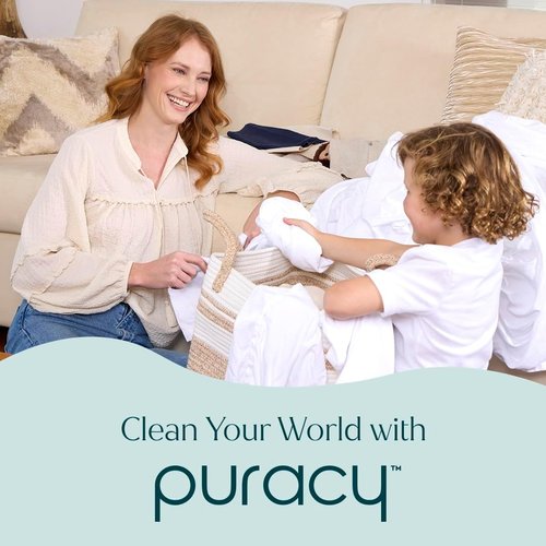 Puracy Stain Remover Spray - Unscented Travel & Laundry Cleaner for Clothes | 12 fl oz