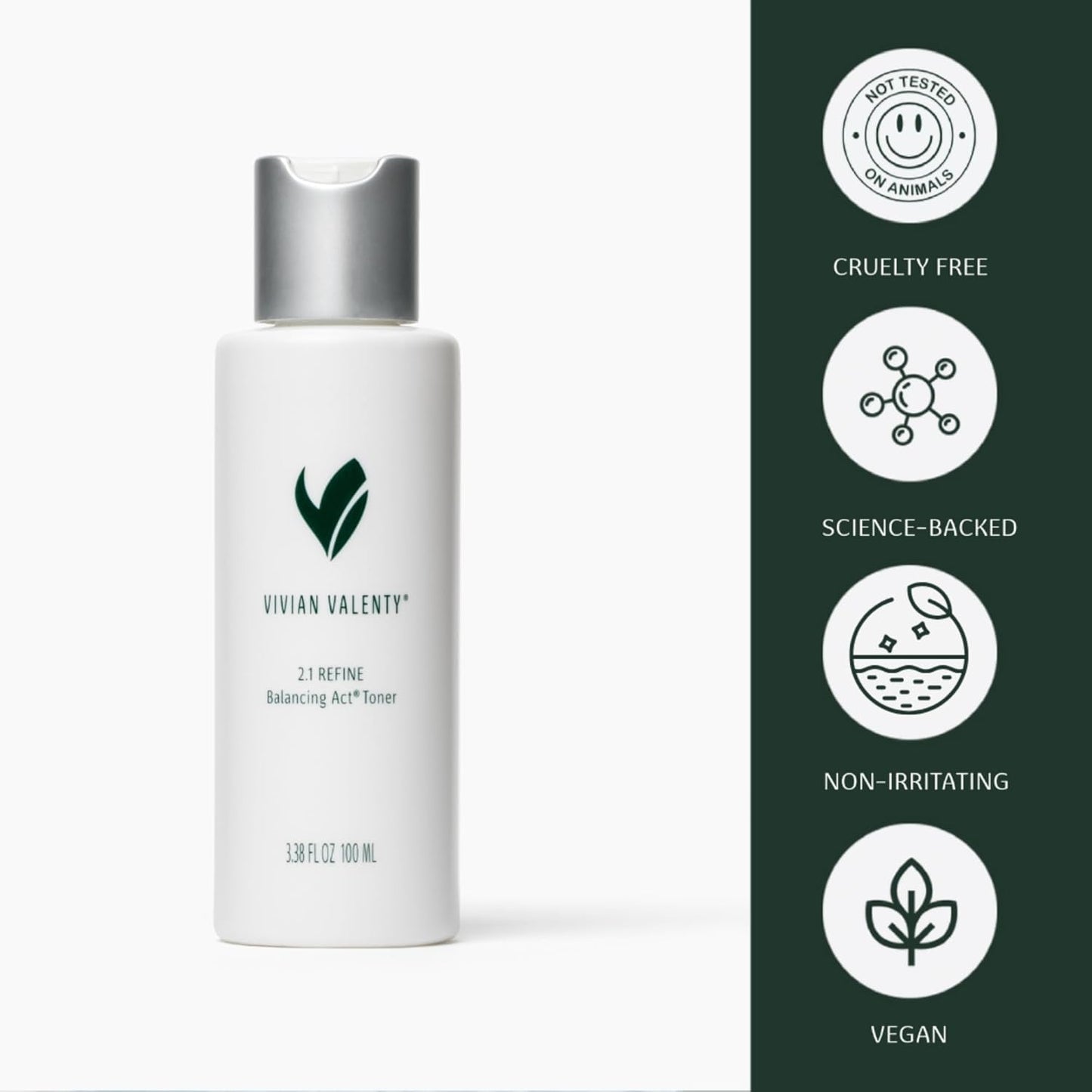 Skiennix AHA BHA Facial Toner - Gentle Daily Exfoliating Formula with Glycolic Acid for Smooth Skin