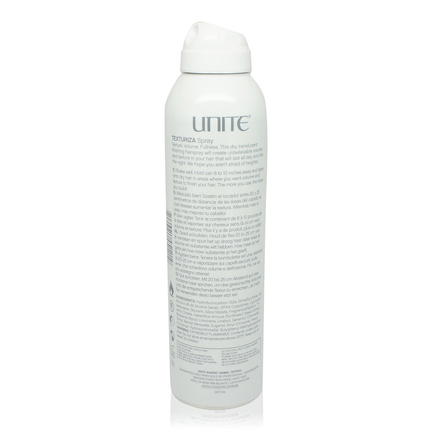 UNITE Hair - TEXTURIZA Texturizing Spray - Weightless Volume & Medium Hold - UV & Thermal Protection - 7 Oz