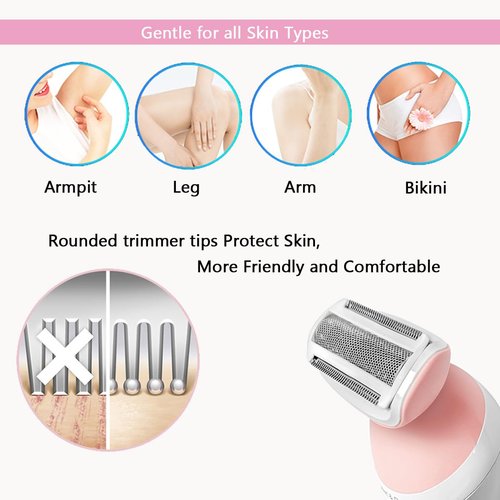 Philips BRL140 Replacement Shaver Foil Head - 2 Pack for Women's Electric Shaver, Wet & Dry Compatibility