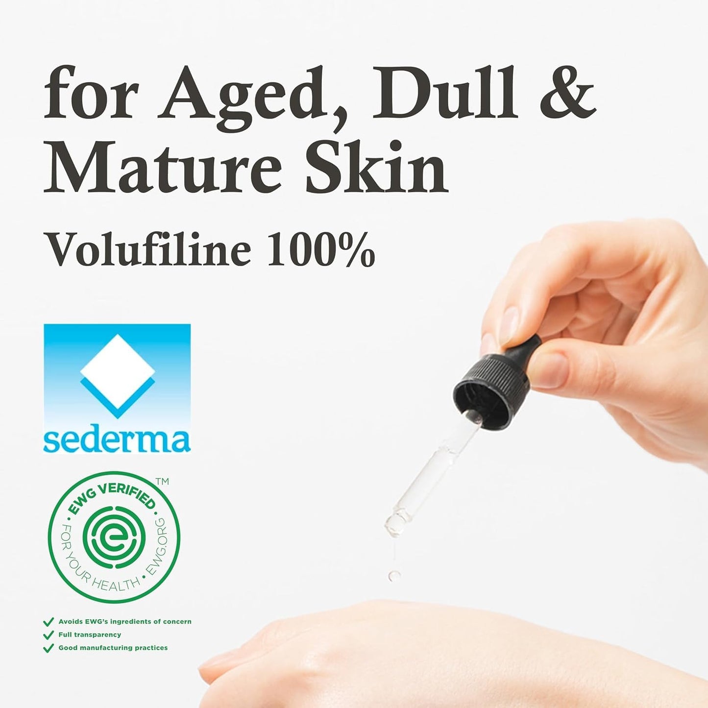 100% Pure Volufiline Concentrate Serum w/Non-sticky Face Moisturizer Hyrbrid Eye Cream 2.7 Oz - 7-Hyaluronic Acids Centella Asiatica, | Boosts Collagen for Sagging Mature Skin Korean Skincare