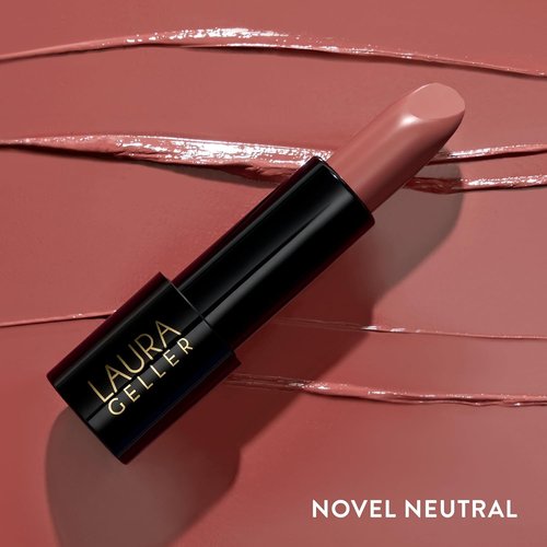 Laura Geller New York Modern Classic Lipstick - Novel Neutral - Ultra-Rich Color & Luxurious Cream Finish