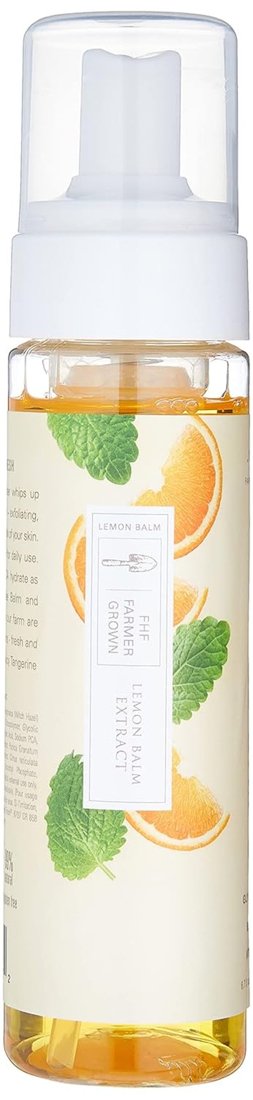 FarmHouse Fresh Foaming Face Wash - Hydrating Cleanser with Hyaluronic Acid & Vitamin C | 1.7 Fl Oz