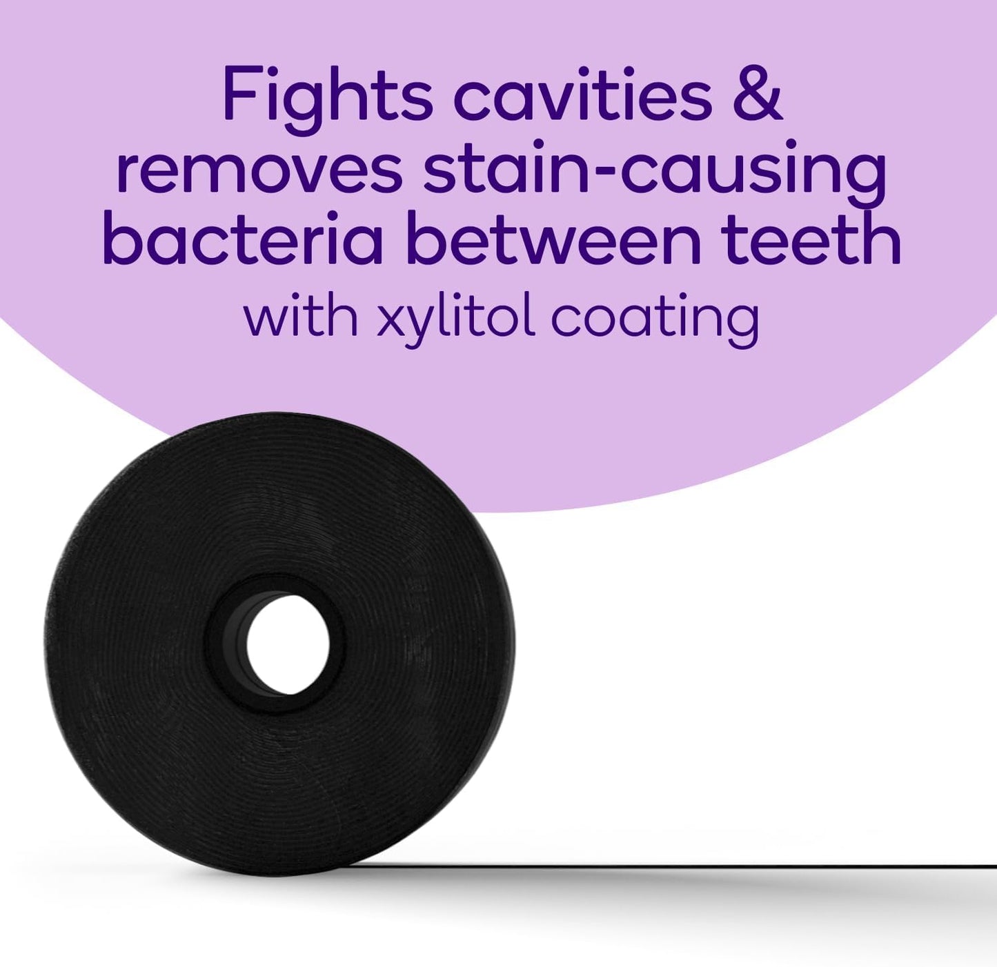 BURST Expanding Dental Floss - Stain-Absorbing, Woven Tooth Floss with Xylitol Coating to Fight Cavities - Vegan, Paraben Free - Mint Eucalyptus (80 Yards)