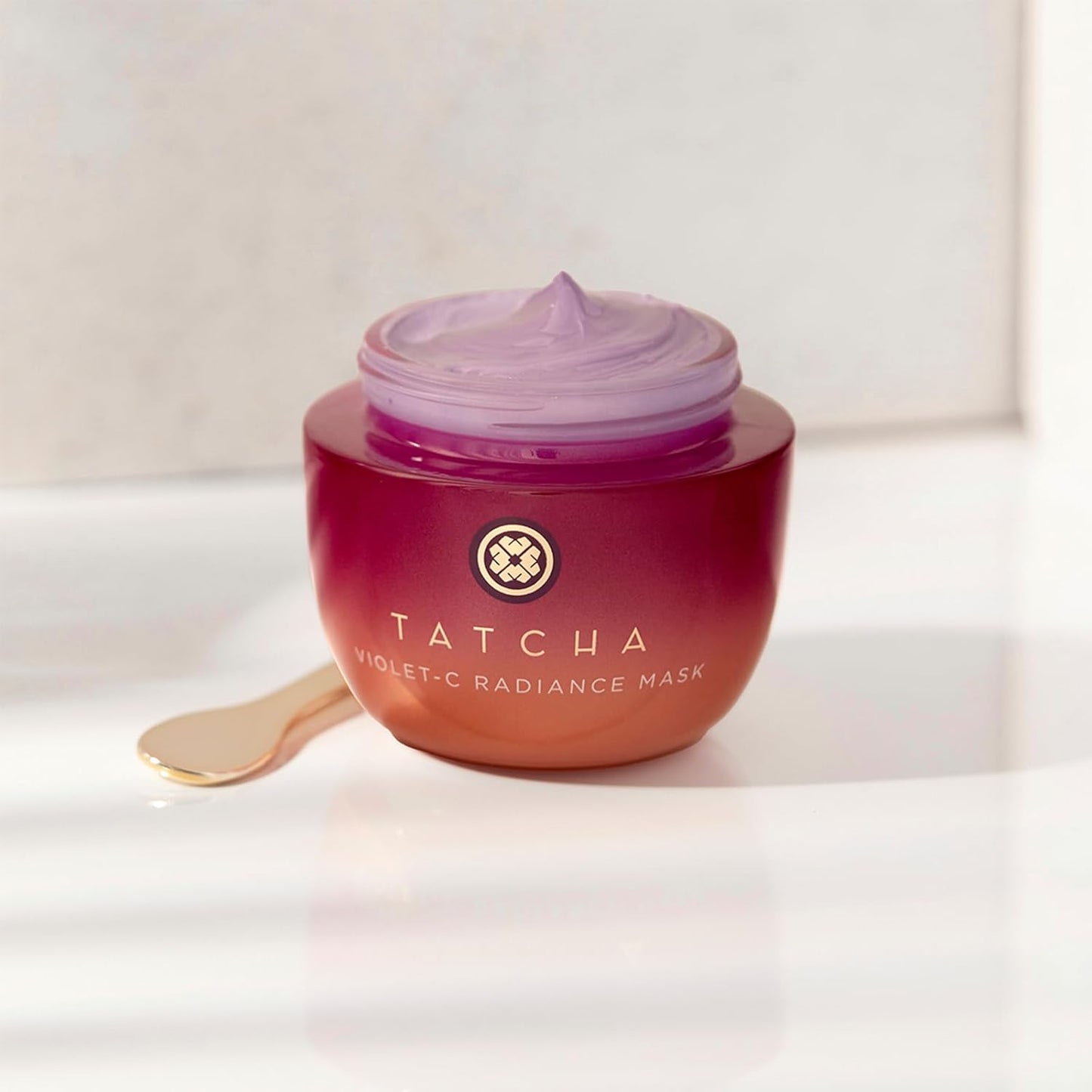 TATCHA Violet-C Radiance Mask - Creamy Firming Treatment with Vitamin C for Glowing Skin | 50 ml