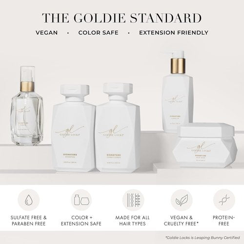 Goldie Locks Ultra Hydrating Shampoo - Sulfate-Free Moisturizer for Color-Treated Hair - 8.45 fl oz