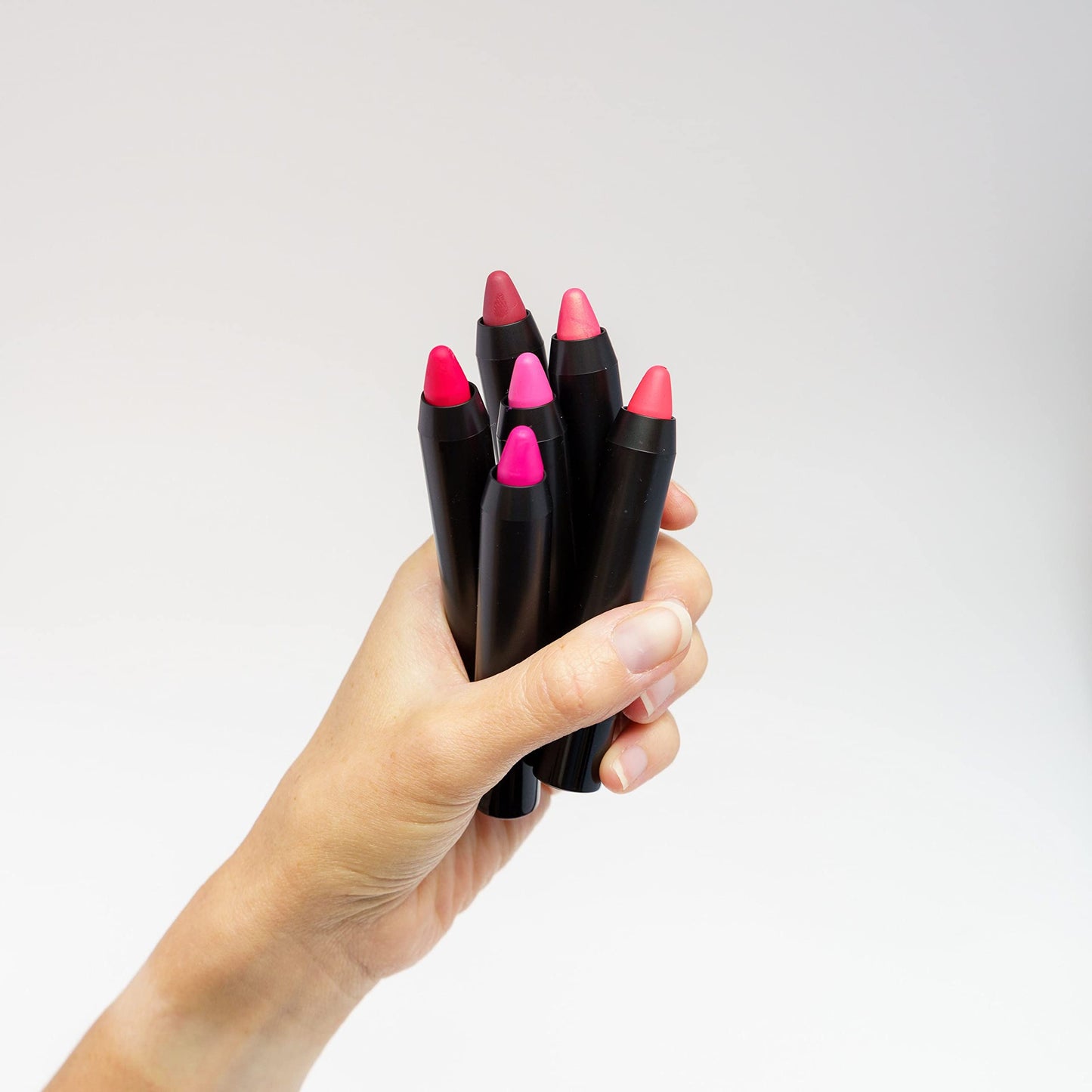 Natural Lipstick Crayon Pencil for Women High Pigment Tints, Cruelty Free, Organic Lipstick Made in USA, Safe, Nontoxic Lip Care Cosmetics (Raspberry)