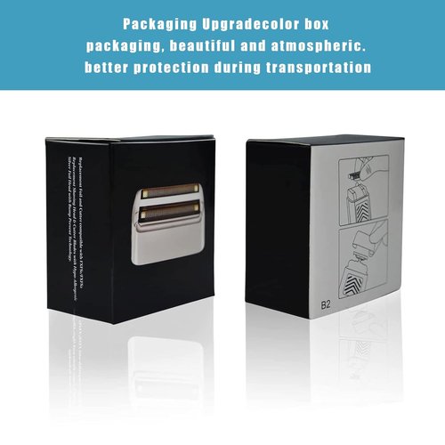 BaBylissPRO Shaver Replacement Foil & Cutters - Compatible with FXFS2 & Double Foil Shaver (Gold 1)