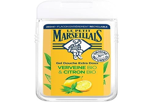 Le Petit Marseillais Verbena & Lemon Shower Gel - Refreshing Citrus Cleanser for All Skin Types