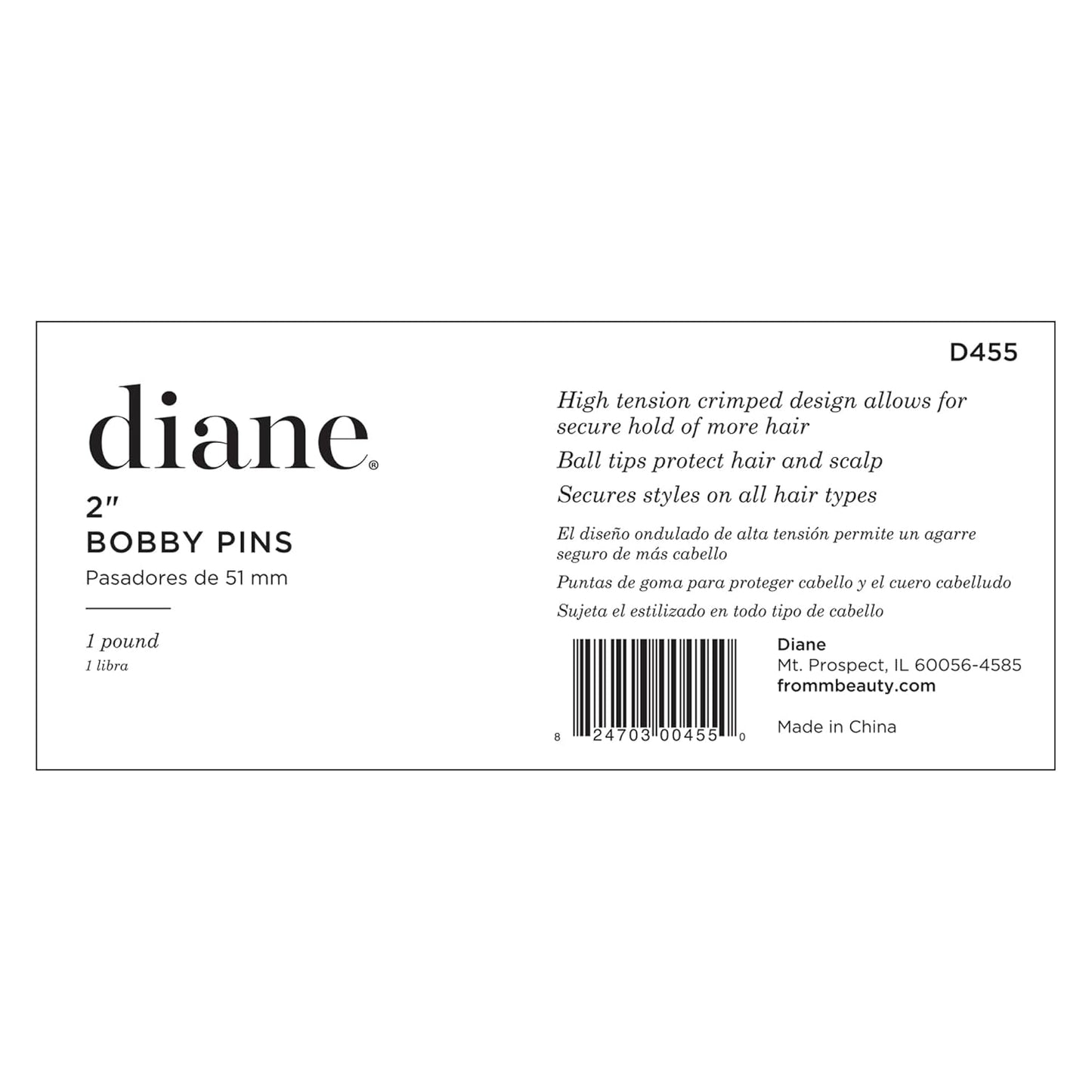 Diane Bobby Pins - 2" Bronze Hair Accessories | Pack of Approximately 600 Pins