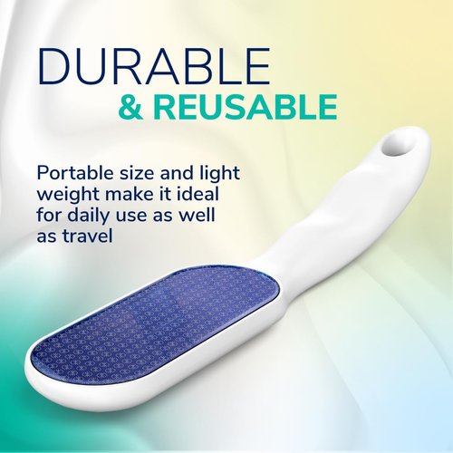 Dr. Scholl's Hard Skin Remover Nano Glass Foot File - Foot Callus Remover, Durable Foot Scrubber, Dead Skin Remover, Hygienic Pedicure Tool, Long Lasting Foot Buffer, Soft Smooth Feet