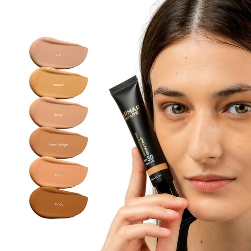 Armaf Beauté Parfaite Fix - Tinted Sunscreen with SPF 30 | Semi-Matte Skin Tint | 30 ml/1 fl. oz, Fair