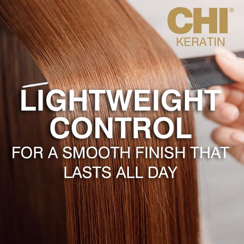 CHI Keratin Flex Finish Hair Spray - Lightweight Formula for Smooth Styling & Frizz Control | 2.6 Oz