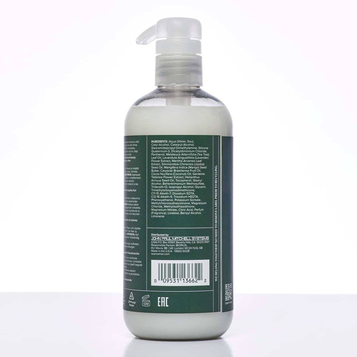 Skiennix Tea Tree Lavender Mint Cowash - Moisturizing Cleansing Conditioner for Curly, Coarse Hair