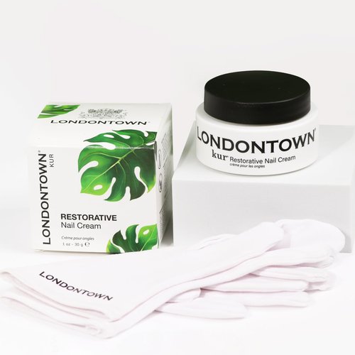 LONDONTOWN Kur Restorative Nail Cream - Nourishing Formula for Healthy Nails | 1 Fl Oz
