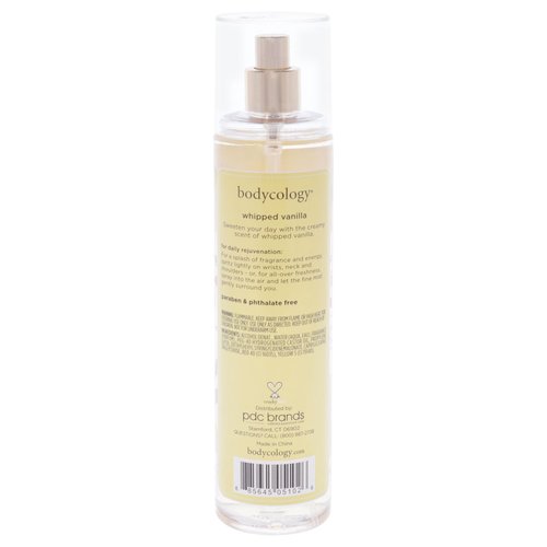 Bodycology Long-Lasting Fragrance Body Mist, Whipped Vanilla, 8 fl oz